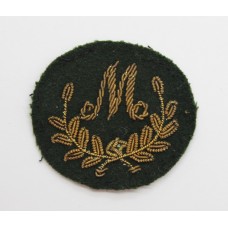 Royal Marine Mortar Trade Bullion Arm Badge