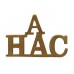 'A' Battery Honourable Artillery Company (A/H.A.C.) Shoulder Title