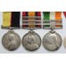 Queen's Sudan, QSA (Clasps - Cape Colony, Paardeberg, Johannesberg), KSA (Clasps - South Africa 1901, South Africa 1902), George V Imperial Service Medal and Khedives Sudan (Clasps - The Atbara, Khartoum) Medal Group of Five - Pte. C. Johnson, Lincolnshire Regiment