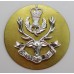 Queen's Own Highlanders Anodised (Staybrite) Cap Badge