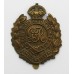 George V Royal Engineers WW1 Economy Cap Badge (Non Voided Centre)