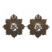 Pair of George VI Royal Army Service Corps (R.A.S.C.) Officer's Service Dress Collar Badges