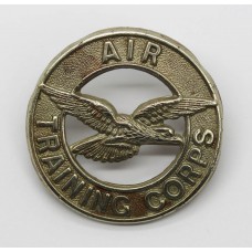 Air Training Corps White Metal Cap Badge