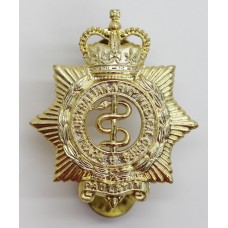 Royal Australian Army Medical Corps Anodised (Staybrite) Cap Badge - Queens Crown
