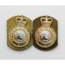 Pair of Army Catering Corps Anodised (Staybrite) Collar Badges