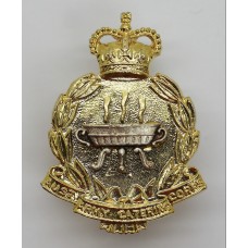 Royal Australian Army Catering Corps Cap Badge - Queens Crown