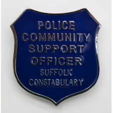 Suffolk Constabulary Police Community Support Officer Cap Badge