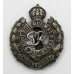 George VI Royal Engineers Chromed Cap Badge