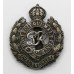 George VI Royal Engineers Chromed Cap Badge