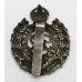 George VI Royal Engineers Chromed Cap Badge