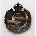 George V Royal Engineers Officer's Service Dress Cap Badge