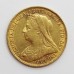 1900 M Victoria 22ct Gold Full Sovereign Coin (Melbourne Mint)