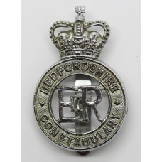 Bedfordshire Constabulary Cap Badge - Queen's Crown