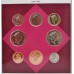 Royal Mint 1993 United Kingdom Brilliant Uncirculated Coin Collection with Rare Dual Date EC Presidency 50p Coin