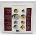 Royal Mint 1993 United Kingdom Brilliant Uncirculated Coin Collection with Rare Dual Date EC Presidency 50p Coin