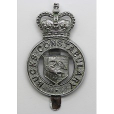 Buckinghamshire Constabulary Cap Badge - Queen's Crown