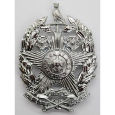 Leeds City Police Helmet Plate (Chrome)