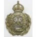 Newcastle-Upon-Tyne Police Wreath Helmet Plate - King's Crown