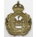 Newcastle-Upon-Tyne Police Wreath Helmet Plate - King's Crown