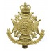 Canadian Les Voltigeurs de Quebec Cap Badge - Queen's Crown