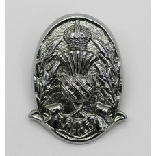 Scottish Police Forces Cap Badge - King's Crown