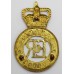 Bahamas Police Helmet Plate - Queen's Crown