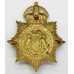 South African Police Helmet Plate - King's Crown