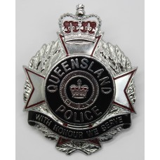 Australia Queensland Police Hat Badge - Queen's Crown