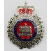 Canadian Edmonton Police Service Enamelled Cap Badge - Queen's Crown