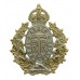 Canadian Three Rivers Regiment Cap Badge - King's Crown