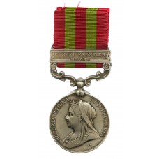 1895 India General Service Medal (Clasp - Punjab Frontier 1897-98) - Sowar Lenha, 10th Bengal Lancers