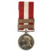 Canada General Service Medal 1866-1870 (Clasp - Fenian Raid 1866, Fenian Raid 1870) - Sgt. A.L. Grindrod, 2nd Sherbrooke Rifle Company