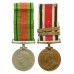 WW2 Defence Medal and George V Special Constabulary Long Service Medal (2 Bars - Long Service 1939, Long Service 1947) - Horace P. Hawes