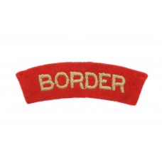 Border Regiment (BORDER) Cloth Shoulder Title