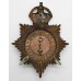 Hampshire Constabulary Night Helmet Plate - King's Crown