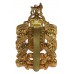 King Edward's Horse Brass Cap Badge - King's Crown