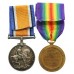 WW1 British War & Victory Medal Pair - Pte. T. Reaney, 1/4th Bn. King's Own Yorkshire Light Infantry - Wounded (Gassed July 1917)