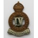 4th Queen's Own Hussars Cap Badge - King's Crown