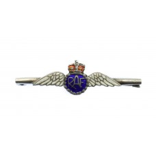 Royal Air Force Silver & Enamel Sweetheart Brooch/Tie Pin