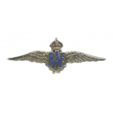 Royal Air Force (R.A.F.) Silver & Enamel Sweetheart Brooch