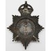 Lancashire Constabulary Night Helmet Plate - King's Crown