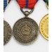 Contemporary Miniature WW1 1914-15 Star Trio, 1911 City of London Police Coronation Medal & 1937 Coronation Medal Group of Five