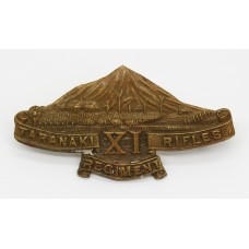New Zealand 11th (Taranaki Rifles) Regiment Cap Badge