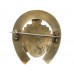WWI Royal Engineers Good Luck Horseshoe Sweetheart Brooch
