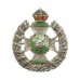 WWI Rifle Brigade Sterling Silver & Enamel Sweetheart Brooch