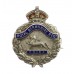 Royal Berkshire Regiment Sterling Silver & Enamel Sweetheart Brooch