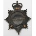 Hertfordshire Constabulary Night Helmet Plate - Queen's Crown