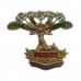 Gloucestershire Regiment Brass & Enamel Sweetheart Brooch