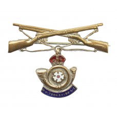 King's Own Yorkshire Light Infantry (K.O.Y.L.I.) Sweetheart Brooch