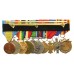 Superb WW2 'Dunkirk 1940' D.C.M. (Immediate) and Korea M.I.D. Medal Group of Ten - Regimental Sergeant-Major W. J. 'Bill' Gilchrist, Irish Guards (later Norfolk Regiment)